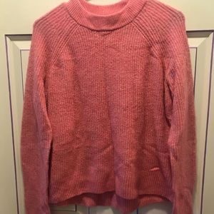 🟣3/$30 H&M pink mock neck sweater